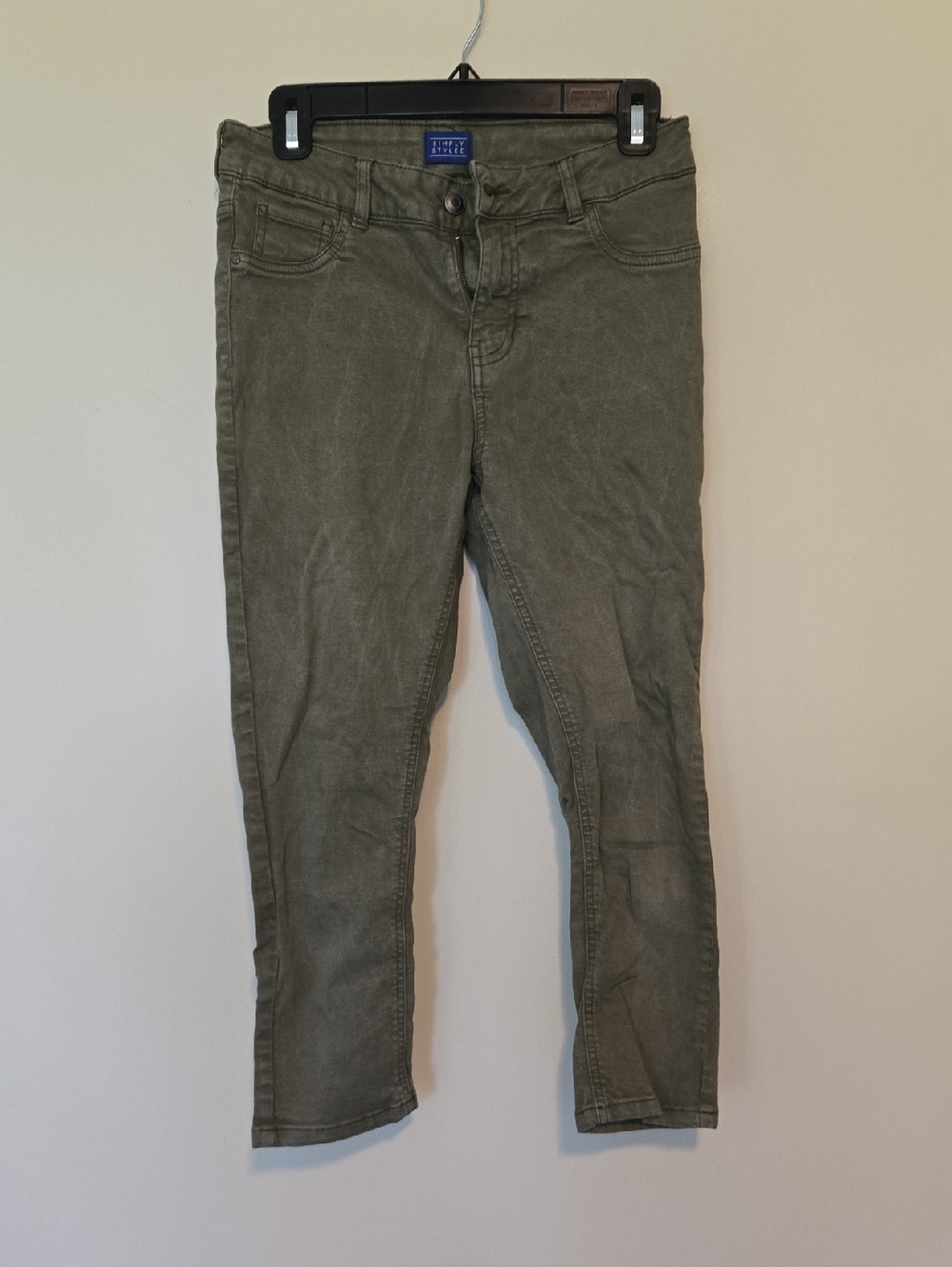 Simply Styled Olive Green Women’s Skinny Jeans